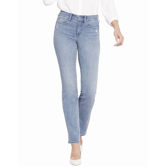 NYDJ womens Petite Marilyn Angel Straight Leg Jean, 16P