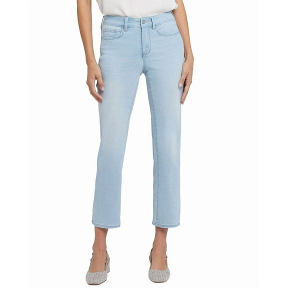 NYDJ womens  Petite Marilyn Clear Waters Straight Leg Jean, 12P
