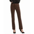 thumbnail image 1 of NYDJ womens  Petite Marilyn Coffee Bean Straight Leg Jean, 2P, Brown, 1 of 3