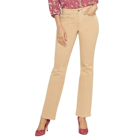 NYDJ womens Petite Marilyn Crossroads Straight Leg Jean, 18P
