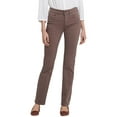 thumbnail image 1 of NYDJ womens  Petite Marilyn Dark Wood Straight Leg Jean, 16P, 1 of 3