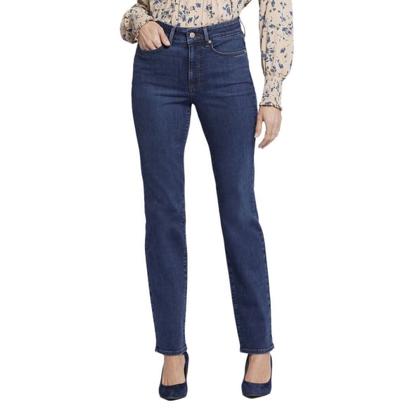 NYDJ womens Petite Marilyn Gold Coast Straight Leg Jean, 00P