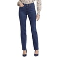 thumbnail image 1 of NYDJ womens  Petite Marilyn Gold Coast Straight Leg Jean, 16P, 1 of 3