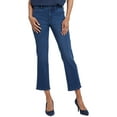 thumbnail image 1 of NYDJ womens  Petite Marilyn Ibiza Blues Straight Leg Jean, 6P, 1 of 3