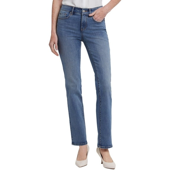 NYDJ womens Petite Marilyn Majorca Bay Straight Leg Jean, 00P