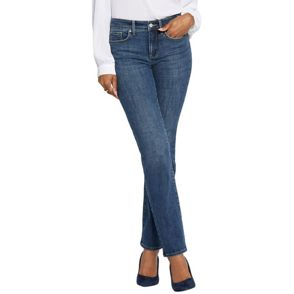 NYDJ womens Petite Marilyn Marcel Straight Leg Jean, 00P