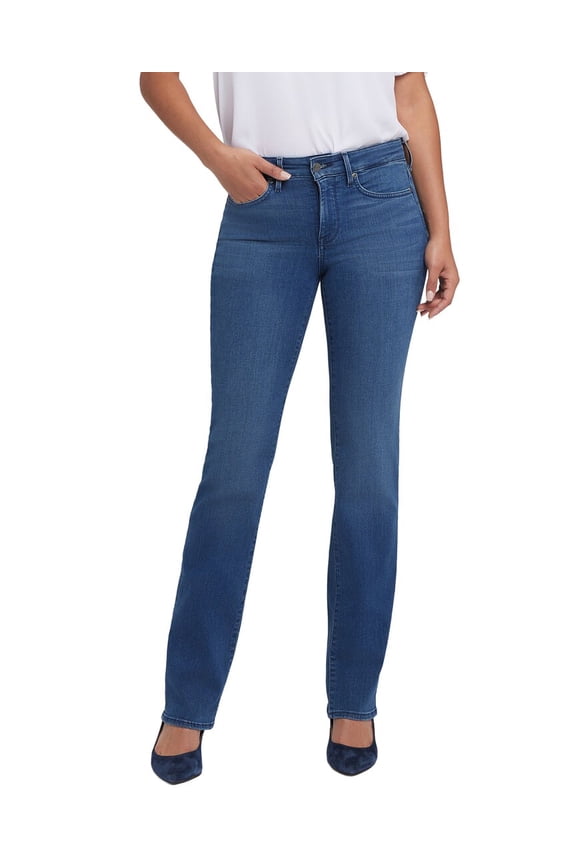womens  Petite Marilyn Miracle Straight Leg Jean, 2P