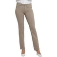 thumbnail image 1 of NYDJ womens  Petite Marilyn Saddlewood Straight Leg Jean, 2P, 1 of 3