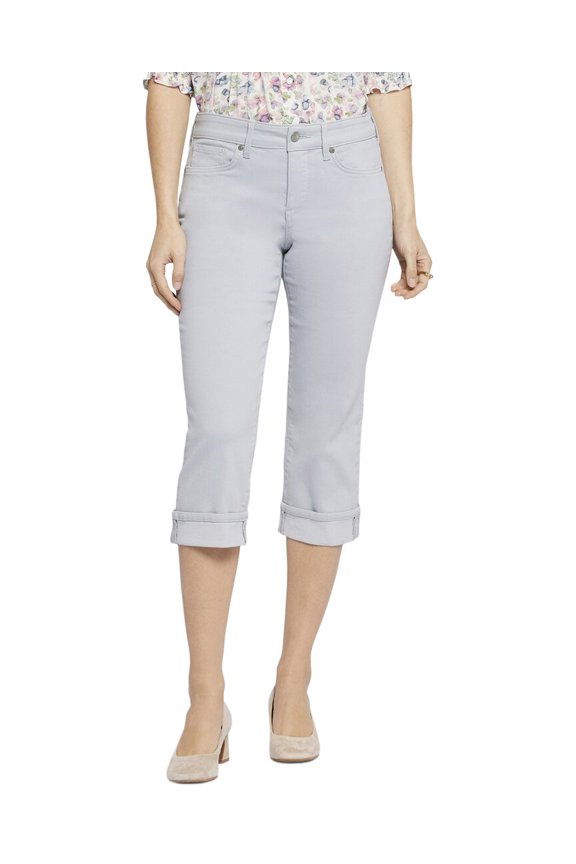 womens Petite Marilyn Sea Ice Crop Jean, 0P