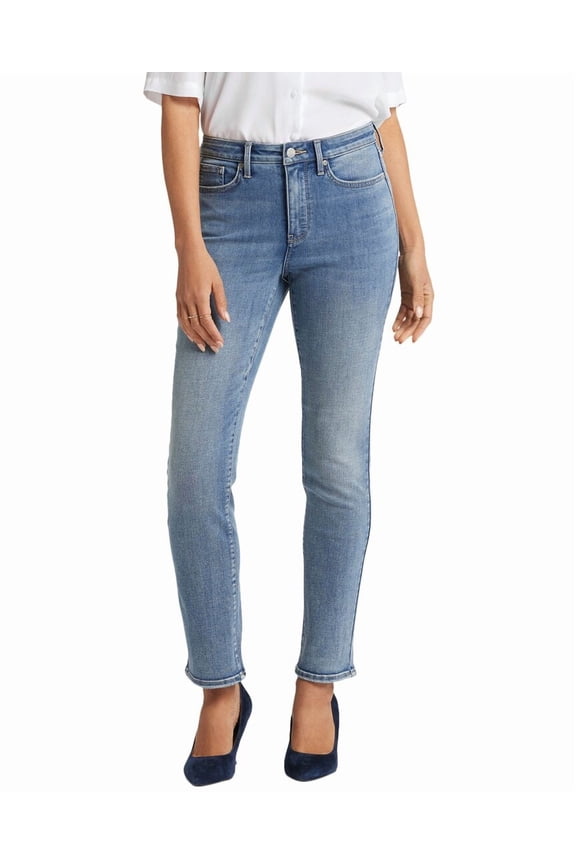 womens Petite Sheri Indigo Stream Slim Jean, 16P