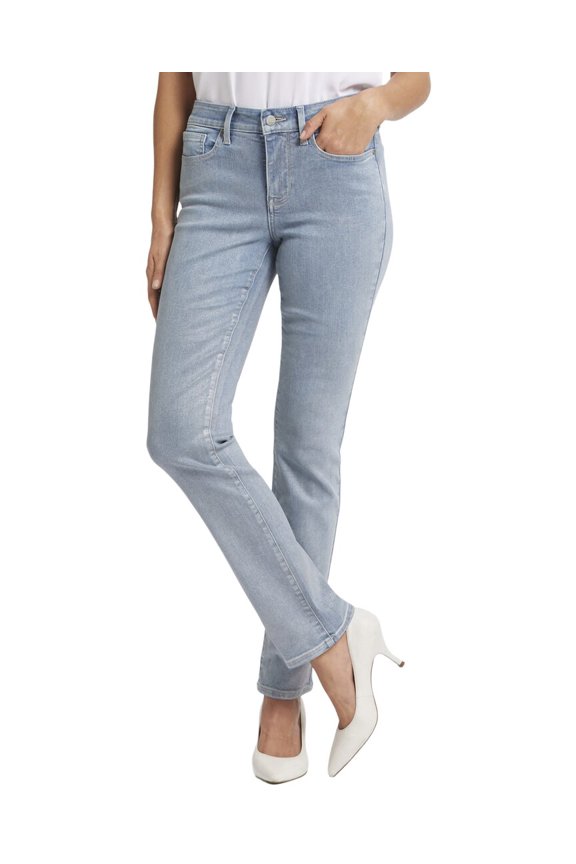 womens Petite Sheri Sparkling Lights Slim Jean, 10P