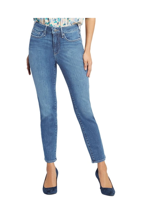 womens Petite Sheri Stargazer Slim Ankle Jean, 0P