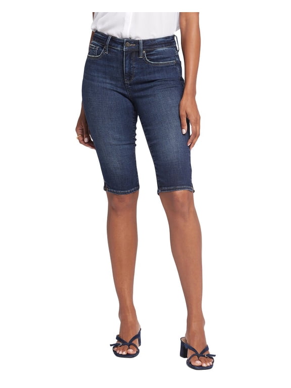 womens Petite Sophie Lotus Gardens Capri Jean, 18P