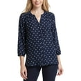 thumbnail image 1 of NYDJ womens  Pintuck Blouse, XXS, 1 of 3