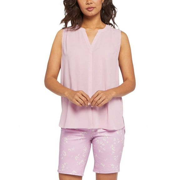 NYDJ womens  Pintuck Blouse, XXS