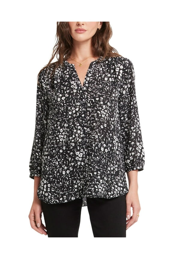 womens  Pintuck Blouse, XXS