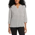 thumbnail image 1 of NYDJ womens  Pintuck Blouse, m, 1 of 3