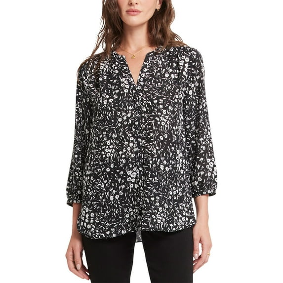 NYDJ womens Pintuck Blouse, xs