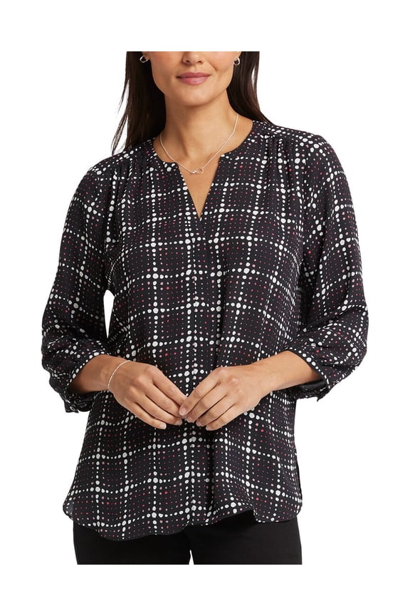 womens Pintuck Blouse, xs