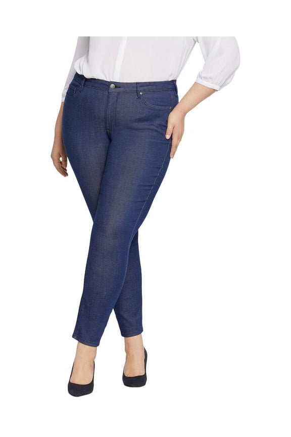 womens Plus Ami Endless Blue Skinny Leg Jean, 26W