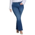 thumbnail image 1 of NYDJ womens  Plus Ava Cool Marine Flare Jean, 22W, 1 of 3