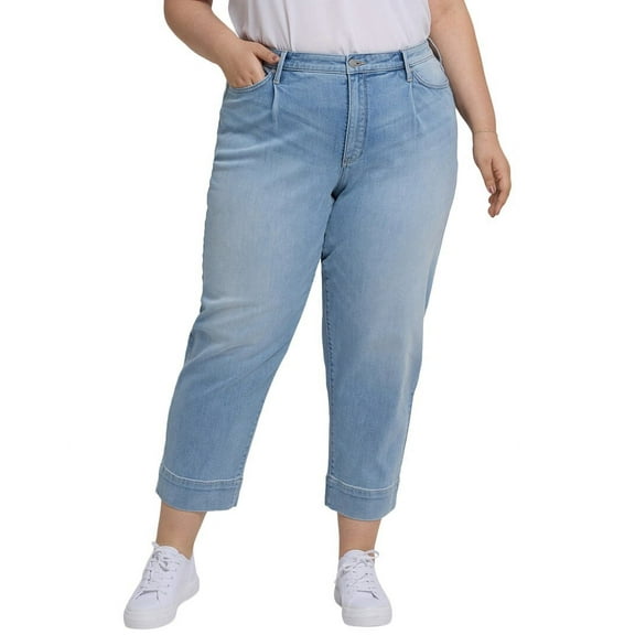 NYDJ womens Plus Balloon Santiago Sea Ankle Crop Jean, 20W