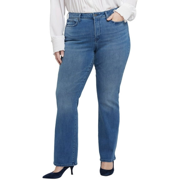 NYDJ womens  Plus Barbara Cascade Wave Bootcut Jean, 26W