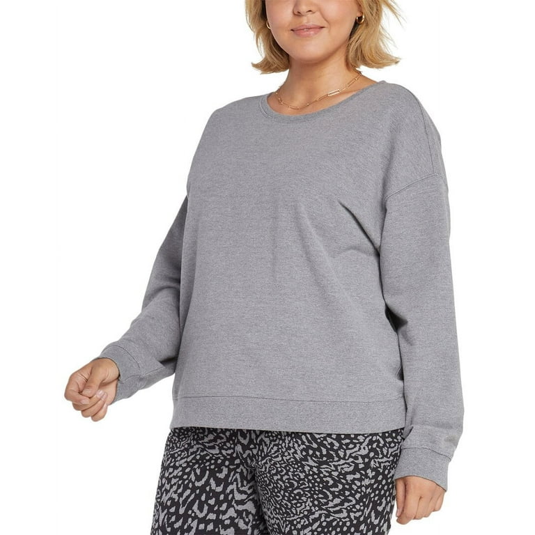 NYDJ womens Plus Basic Sweatshirt, 0X 