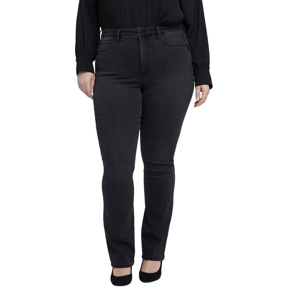 NYDJ womens Plus Billie Crosswinds Bootcut Jean, 14W