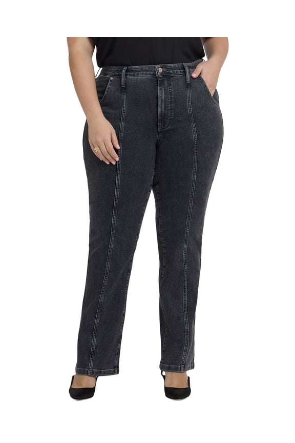 womens Plus Billie Slate Stone Bootcut Jean, 22W