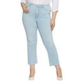 thumbnail image 1 of NYDJ womens  Plus Brightside High-Rise Ankle Bootcut Jean, 26W, 1 of 3