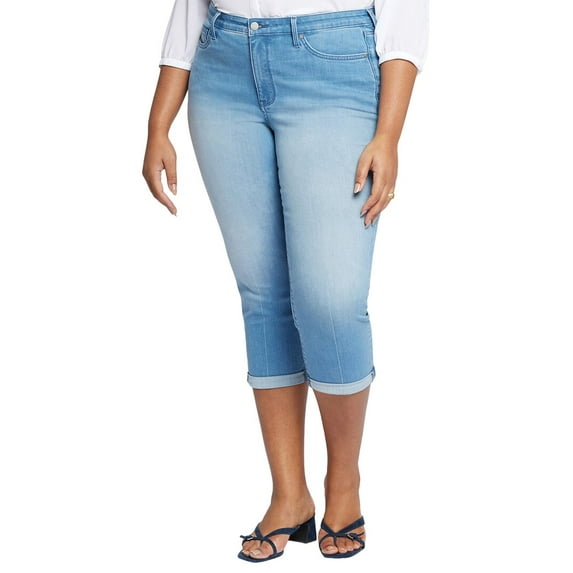 NYDJ womens Plus Chloe Debut Capri Jean, 20W