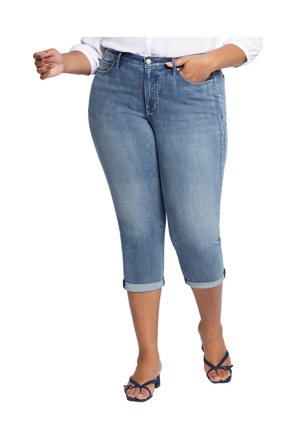 womens  Plus Chloe Prelude Capri Jean, 26W