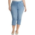 thumbnail image 1 of NYDJ womens  Plus Dakota Corfu Crop Jean, 4X, 1 of 3