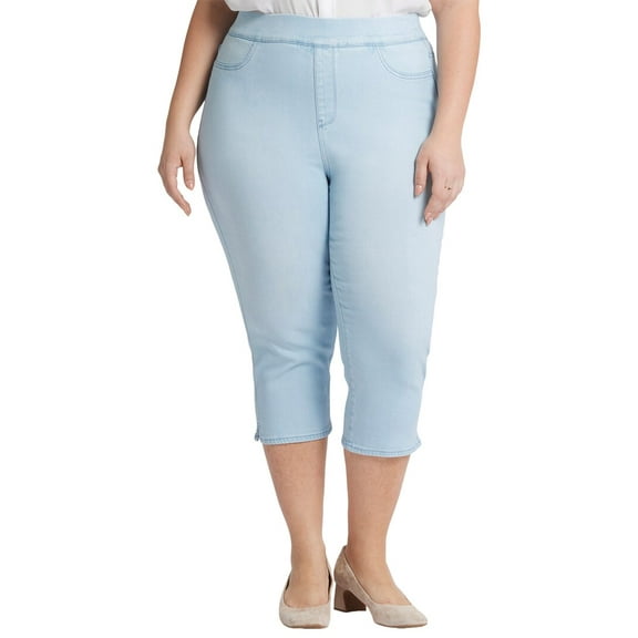 NYDJ womens  Plus Dakota Oceanfront Crop Jean, 5X