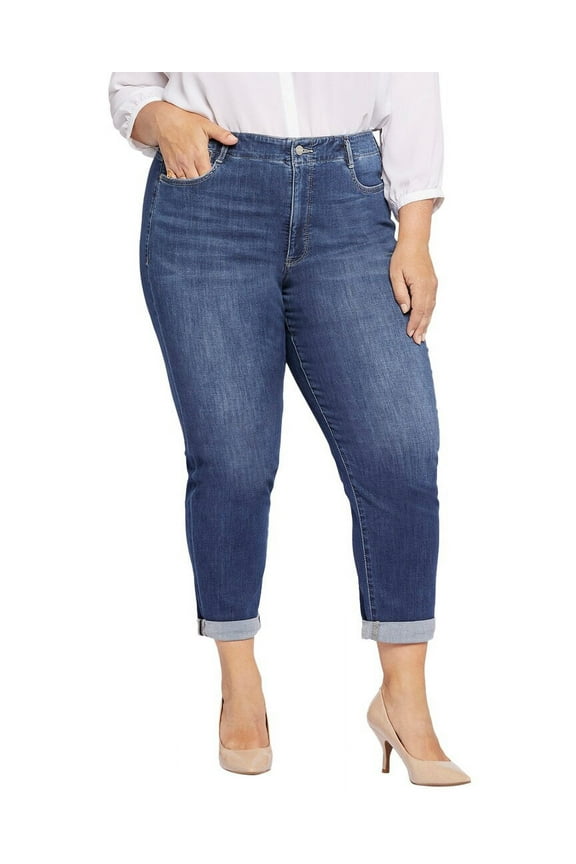 womens Plus Girlfriend High-Rise Skinny Jean, 26W