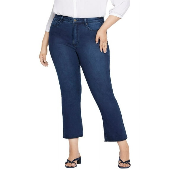 NYDJ womens Plus High-Rise Slim Bootcut Ankle Jean, 22W