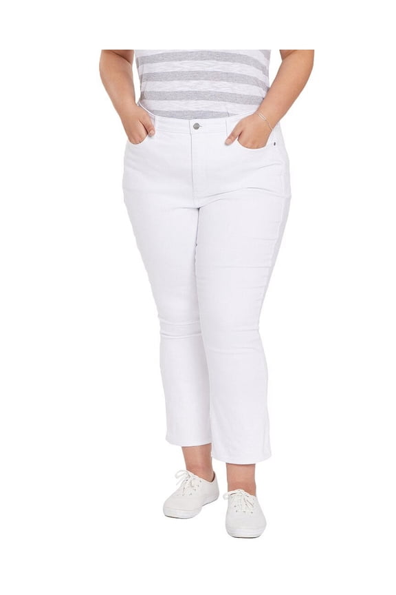 womens Plus Hr Slim Bootcut Ankle Jean, 28W