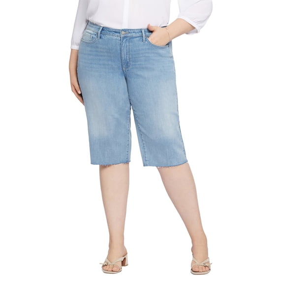 NYDJ womens Plus Kristie Afterg15 Bermuda Jean, 20W