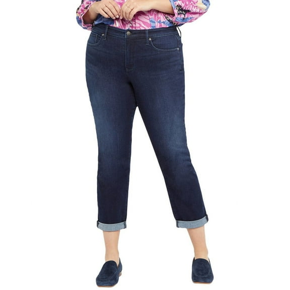 NYDJ womens Plus Margot Girlfriend Skinny Jean, 28W