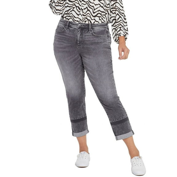 NYDJ womens Plus Margot Nobelle Girlfriend Jean, 26W