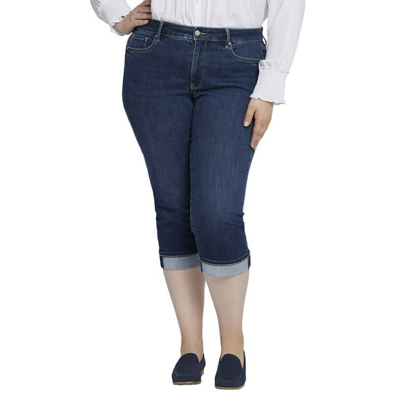 NYDJ womens Plus Marilyn Cambridge Crop Jean, 18W