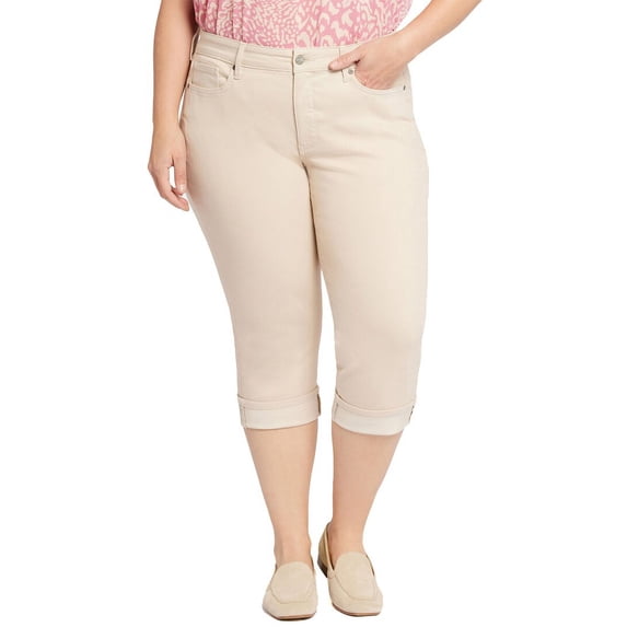 NYDJ womens Plus Marilyn Crop Butter Jean, 16W