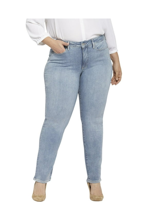 womens Plus Marilyn Haley Straight Jean, 26W