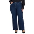 thumbnail image 1 of NYDJ womens  Plus Marilyn Higher-Rise Ink Skyline Straight Leg Jean, 24W, 1 of 4