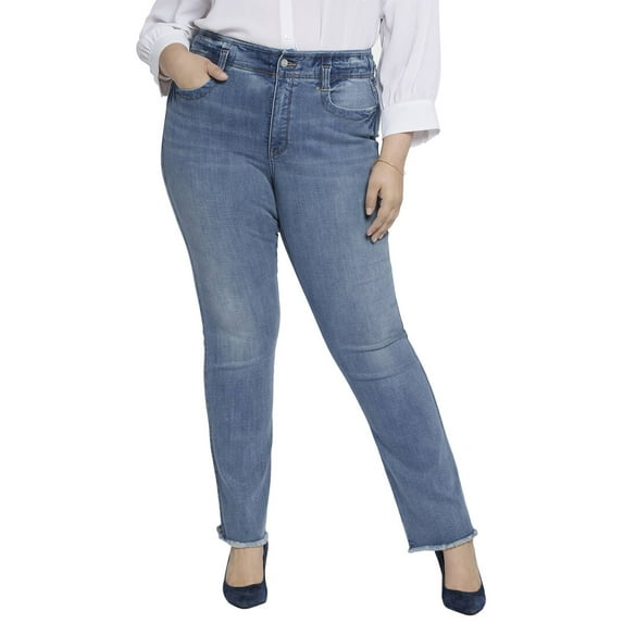 NYDJ womens Plus Marilyn Paddington Straight Leg Jean, 26W