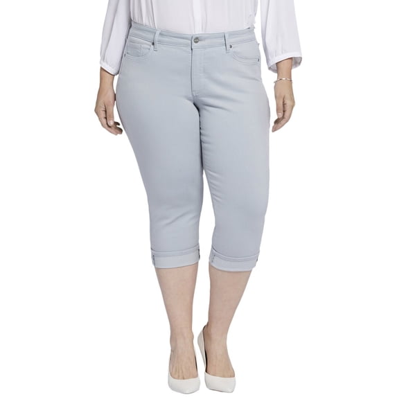 NYDJ womens Plus Marilyn Sea Ice Crop Jean, 20W