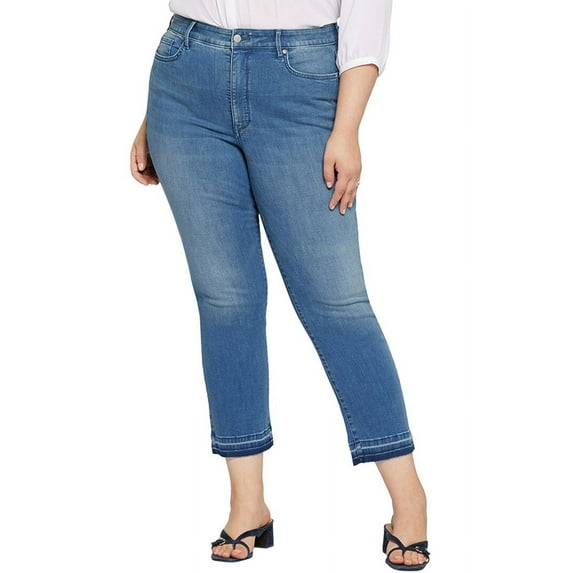 NYDJ womens Plus Marilyn Stunning High-Rise Ankle Jean, 28W