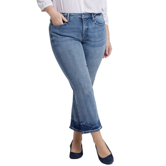 NYDJ womens Plus Marilyn Torrent Peak Ankle Crop Jean, 22W