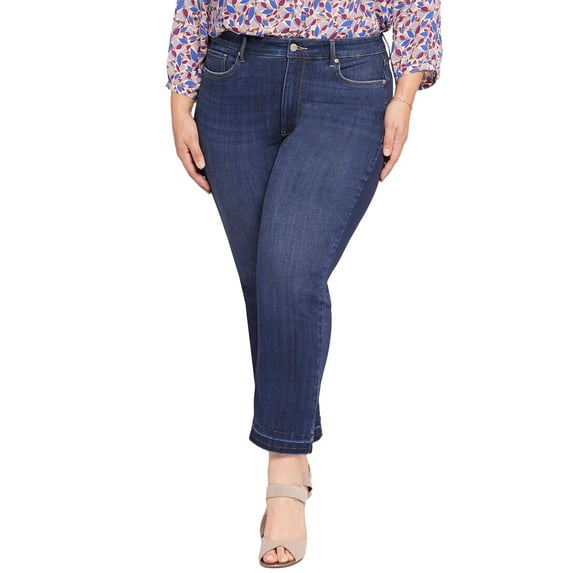 NYDJ womens Plus Marilyn Wonderland Ankle Crop Jean, 20W